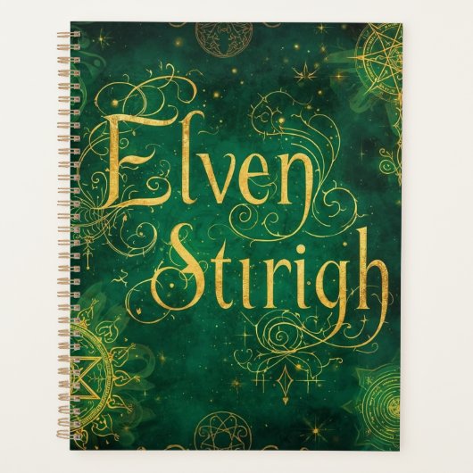 Elven Stirigh – Sigils in Green (Devant)