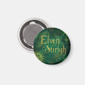 Elven Stirigh – Sigils in Green Magneet (Voorkant / Achterkant)