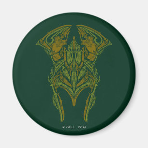 Elven Weapons Helmet Icon Magneet
