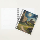 Elves Ancient Ireland Under the Night Sky Planner (Devant avec enveloppe)