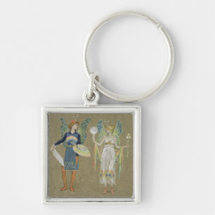 Elves and Fairy Painters uit 'The Snowman' 1899 Sleutelhanger