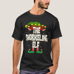 Elves Group The Snorkeling Elf Kerstmis T-shirt
