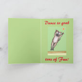 "Elvis et moi" personnalisables carte (Intérieur)