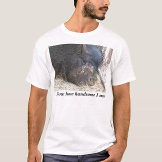 Elvis Handsome, ik weet hoe mooi ik ben T-shirt