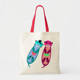 Elvis Otter en Friend #1 Tote Bag