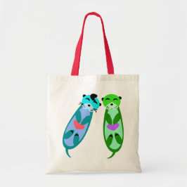 Elvis Otter en Friend #2 Tote Bag