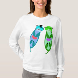 Elvis Otter & Vriend met Harten #2 T-shirt