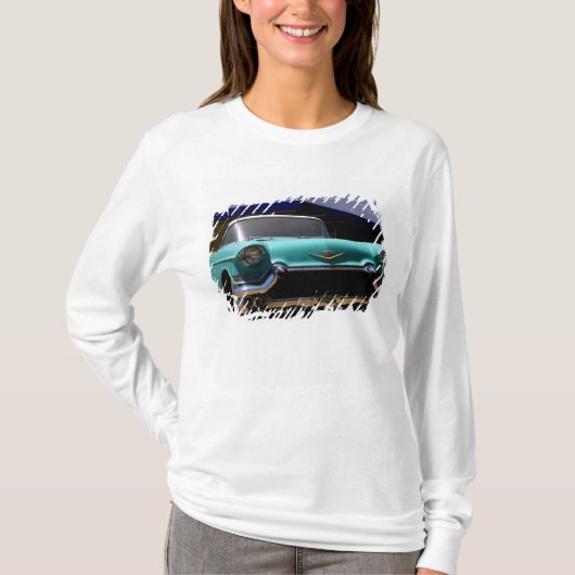 Elvis Presley's Green Cadillac Converteerbaar in T-shirt (Voorkant)