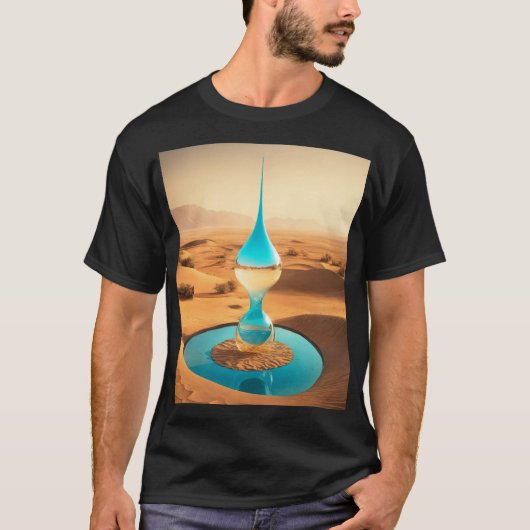 Elvish Wing Embleem: Gotisch Mechanisch Ontwerp T-shirt (Voorkant)