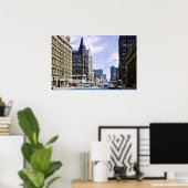 Elwood Building 1955 Poster (Thuiskantoor)