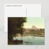 Ely Cathedral, Cambridgeshire, Engeland Briefkaart (Voorkant / Achterkant)