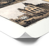 Elyria, OH Panoramic Map - 1868 Poster (Hoek)