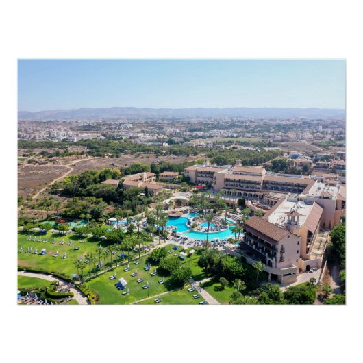 Elysium Hotel, Paphos, Cyprus Perfect Poster (Voorkant)