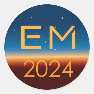 EM2024 ronde sticker