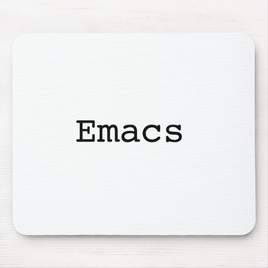 Emacs Muismat (Voorkant)
