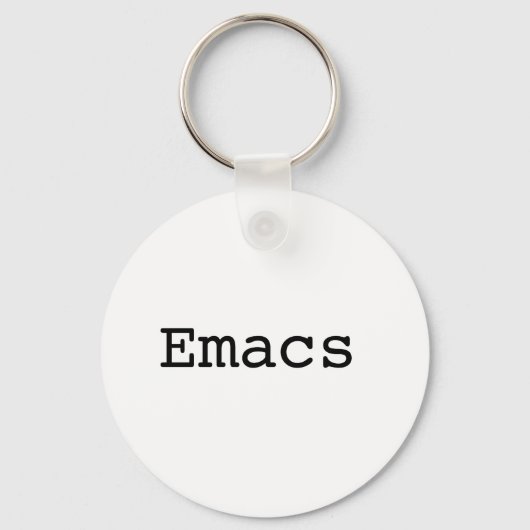 Emacs Sleutelhanger (Voorkant)