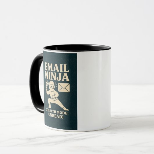 Email  Ninja Coffee Mug (Devant gauche)