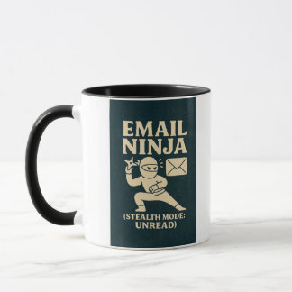 Email  Ninja Coffee Mug Mok