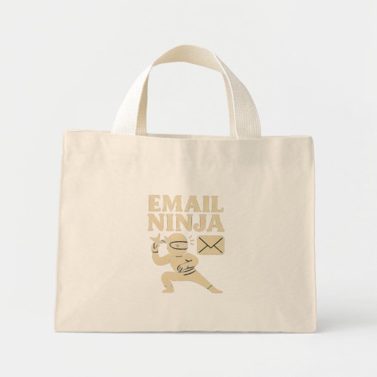Email Ninja Tote Bag (Voorkant)