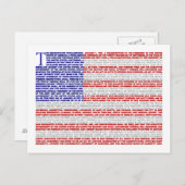 Emancipatie Proclamatie Briefkaart (Voorkant / Achterkant)