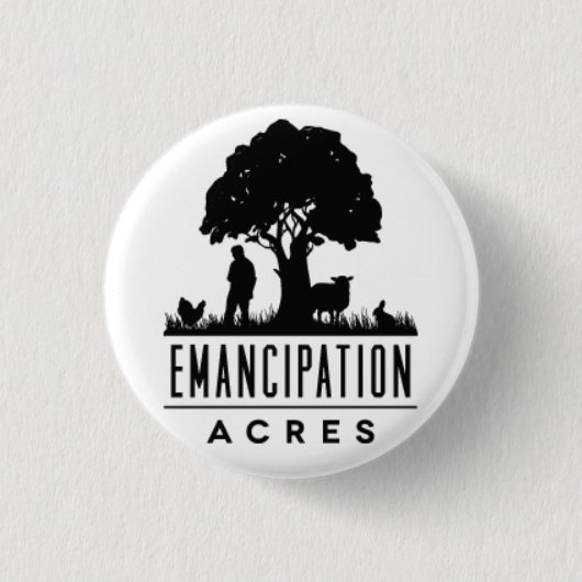 Emancipation Acres Button (Voorkant)