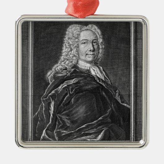 Emanuel Swedenborg Metalen Ornament (Voorkant)