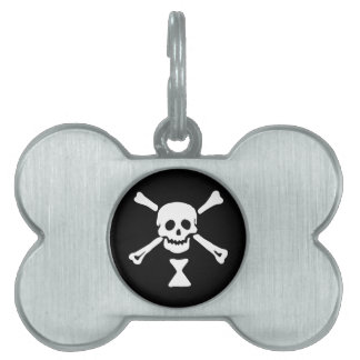 Emanuel Wynne Piratenvlag Jolly Roger Huisdieren Naamplaatje