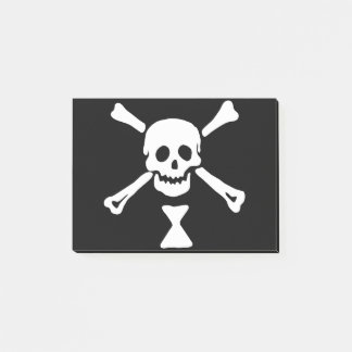 Emanuel Wynne Piratenvlag Jolly Roger Post-it® Notes