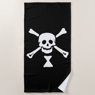 Emanuel Wynne Piratenvlag Jolly Roger Strandlaken