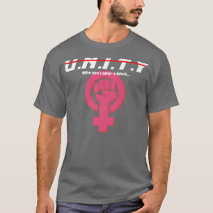 Emanzipatie feminisme feministische vrouwen macht t-shirt