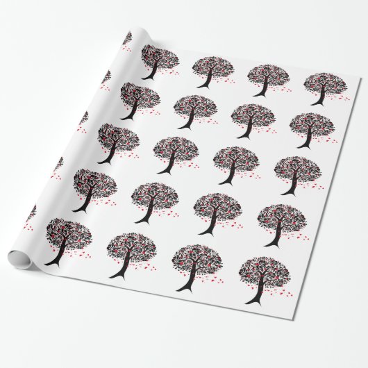 Emballage cadeau Arbre de l'amour (Déroulé)