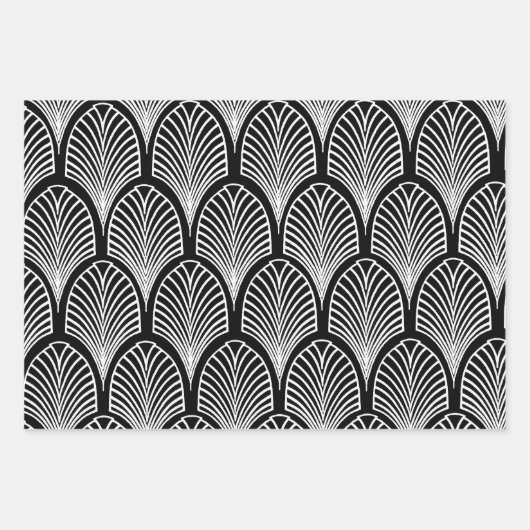 Emballage cadeau Art déco pour Noël (Devant 3)