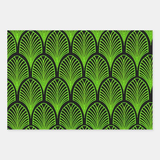 Emballage cadeau Art déco pour Noël (Devant)