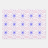 Emballage cadeau - Cercles d'étoiles (Devant 3)