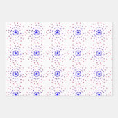 Emballage cadeau - Cercles d'étoiles (Devant 2)