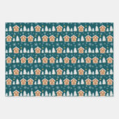 Emballage cadeau de collection trio maison pain d' (Devant)