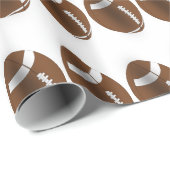 Emballage cadeau de football américain, plaisir sp (Coin rond)