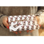 Emballage Cadeau de Noël Âne Rustique