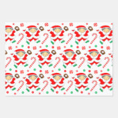 Emballage cadeau de Noël baseball créatif (Devant)