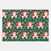 Emballage cadeau de Noël baseball créatif (Devant 3)