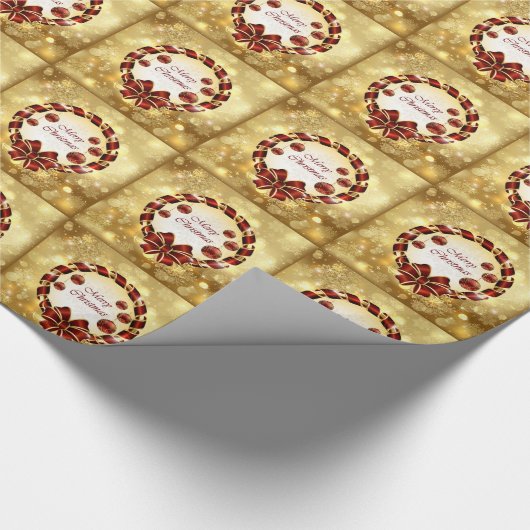 Emballage cadeau de Noël/Couronnes (Coin)