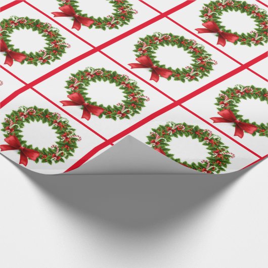 Emballage cadeau de Noël/Couronnes (Coin)
