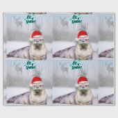 Emballage cadeau de Noël de River Otter (Plat)