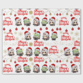 Emballage cadeau de Noël Itto & Kuki (Plat)