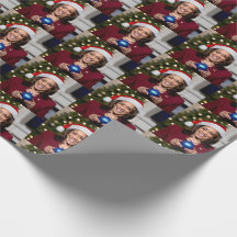Emballage cadeau de Noël Kamala Harris