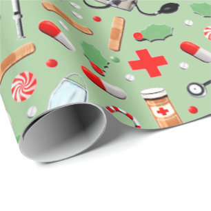 Emballage cadeau de Noël pour médecin ou infirmièr