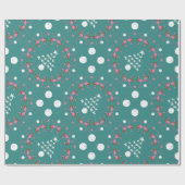 Emballage cadeau Flamingos Beach Christmas Tree Bl (Plat)