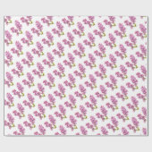 Emballage Cadeau - Fleurs de Lilas (Plat)