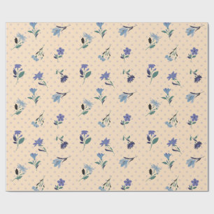 Emballage Cadeau Fleurs Pastel Peachify