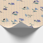 Emballage Cadeau Fleurs Pastel Peachify (Coin)